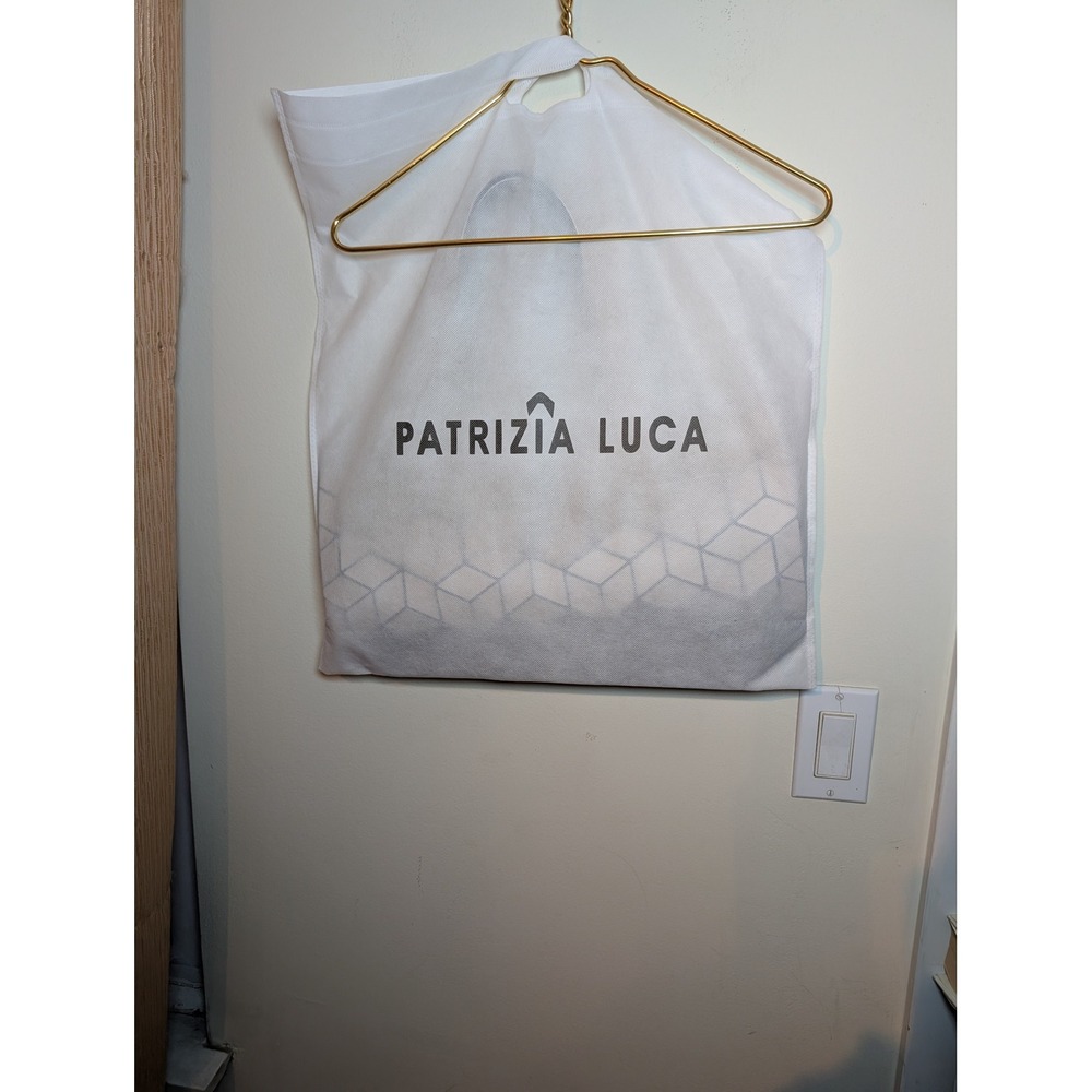 Patrizia Luca Tote Bag Geometric Zip Top Colored Interior Bag